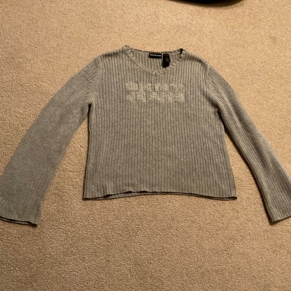 size L, bust up to 40” inches, dkny sweater - Picture 2 of 8
